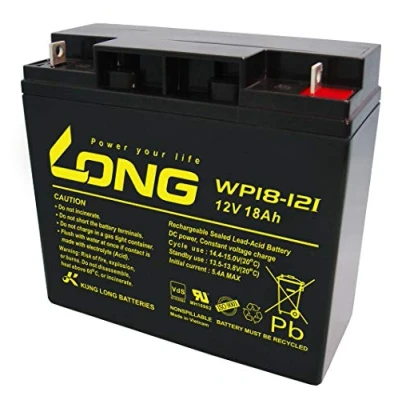 Afbeelding van Kung Long WP18 12I accu 18Ah 12V AGM cyclusbestendig lood grasmaaier zitmaaier boot scooter 17Ah 19Ah 20Ah 22Ah 23Ah AKKuman Edition