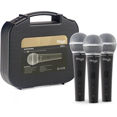 Afbeelding van Stagg SDM50 3 set van dynamische micro&#039;s
