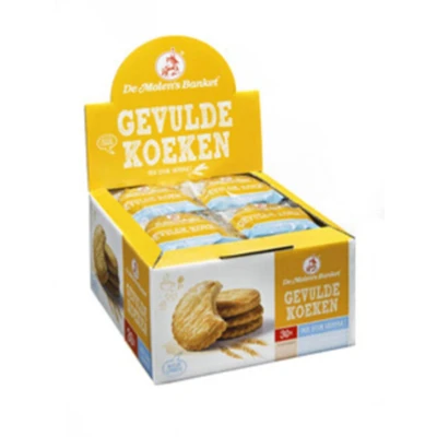 Afbeelding van De Molen Gevulde Koeken (30 x 50 gr)