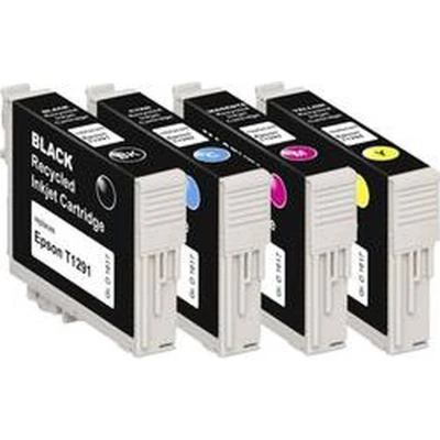 Afbeelding van Basetech Inktcartridge vervangt Epson T1295, T1291, T1292, T1293, T1294 Compatibel Combipack Zwart, Cyaan, Magenta, Geel BTE125 1617,4050 126