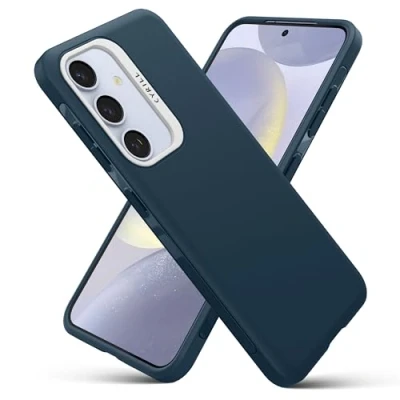 Afbeelding van Spigen Hoesje Geschikt voor Samsung Galaxy S24 Cyrill Ultra Color Back Cover TPU Blauw
