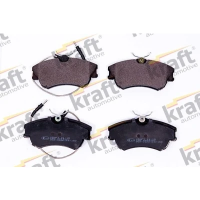 Afbeelding van KRAFT 6005167 Remblokkenset Vooras Incl. slijtage waarschuwingscontact RENAULT: Espace III (JE) 2.0, 3.0, 2.2 12V TD, 2.0 16V, 1.9 dTi 1996 2002