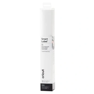 Afbeelding van Cricut ® Smart Label™ papier — oplosbaar wit
