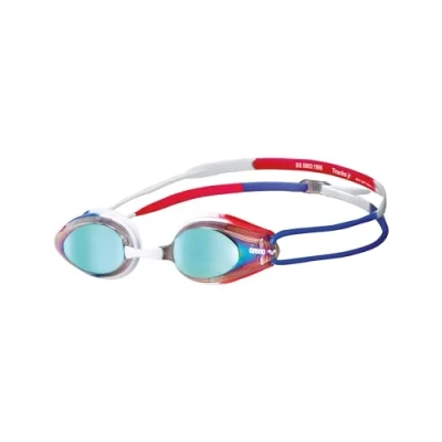 Afbeelding van ARENA Zwembril Tracks Jr Mirror gold blue red Default Title