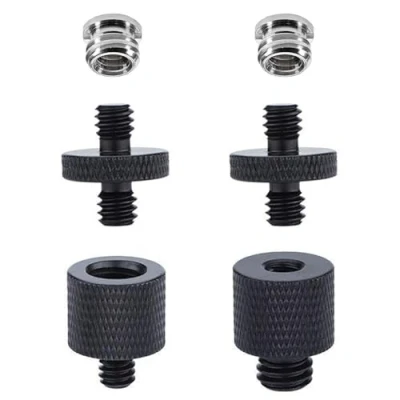 Afbeelding van NIYATA 1 set statief schroefdraad adapter 1/4 naar 3/8 inch, adapter, adapterschroeven inch schroef schroefdraadadapter, statiefdraad, voor camera lampstatief