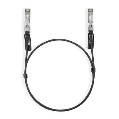 Afbeelding van TP LINK TL SM5220 1M Glasvezel kabel SFP+ DAC Zwart