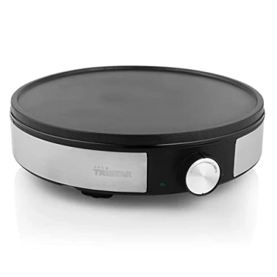 Afbeelding van Crêpemaker BP 2638 1200 W zwart en zilverkleurig