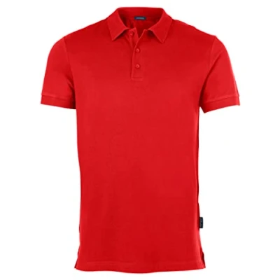 Afbeelding van Men&#039;s &#039;Luxury Stretch&#039; Polo met korte mouwen Red XL