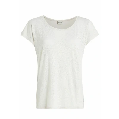 Afbeelding van Protest Prtmegan Tshirt print, Dames, Maat: Large, Kitoffwhite