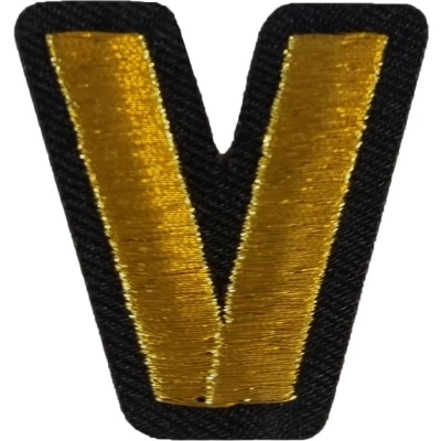 Afbeelding van Fjesta© Oeteldonk embleem Gouden letter V