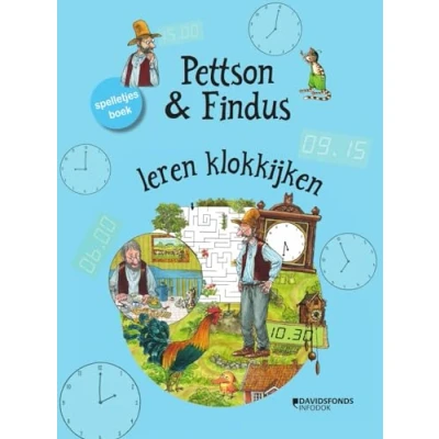 Afbeelding van Pettson en Findus leren klokkijken (Paperback)