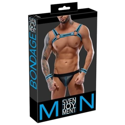 Afbeelding van Torso Harnas Boeien Set Neon