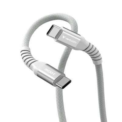 Afbeelding van Verbatim 31854, Sync n Charge USB C to 100W Magnetic 120 cm Grey