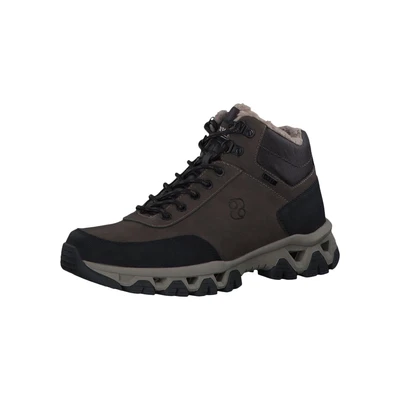 Afbeelding van s.Oliver Snowboots, Heren, Maat: 40, Brown Textiel/ synthetisch