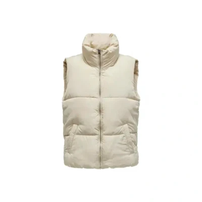 Afbeelding van JdY Dames Jdynewerica Short Waistcoat OTW Noos vest, Moonbeam/detail: zilveren rits, S