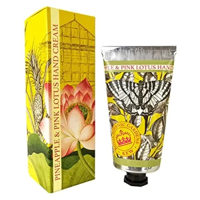 Afbeelding van Royal Botanical Gardens, Kew Pineapple &amp; Pink Lotus Hand Cream, 75mls