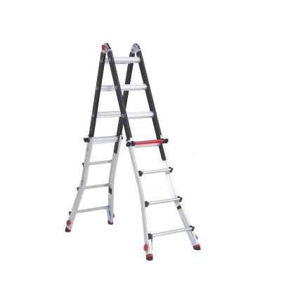 Afbeelding van Altrex Varitrex Teleprof Flex vouwladder TP 4x4 treden