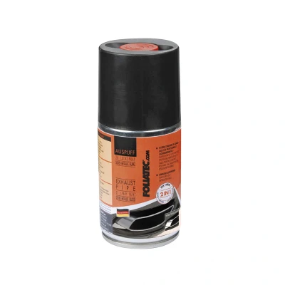 Afbeelding van Foliatec Exhaust Pipe 2C Spray Paint zwart glanzend 1x250ml