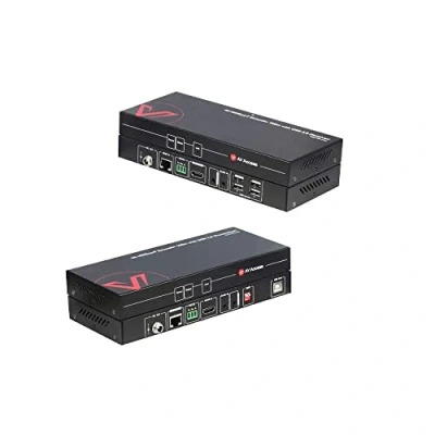 Afbeelding van AV Access Professional UHD 4K@60Hz (HDBaseT) HDMI USB KVM extender tot 328ft/100M, 4Kx2K@60Hz 1080@120Hz/ 60Hz via Cat5e/ 6/RJ45, 4 poorten 2.0, EDID DIP switch, RS232 besturing, One Way PoH