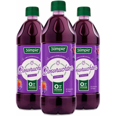 Afbeelding van 3x Slimpie Siroop Bosvruchten 650 ml