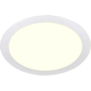 Afbeelding van Slv senser 24 indoor led plafondinbouwarmatuur rond wit 3000k 1003010