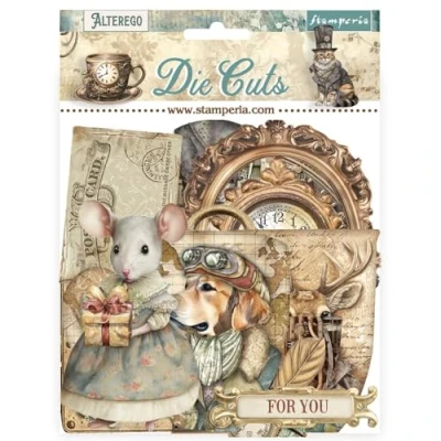 Afbeelding van Stamperia Alterego Die Cuts Assorted (39 pcs) (DFLDC106)