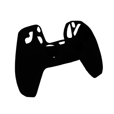 Afbeelding van Qware PS5 Siliconen beschermhoes zwart 8718657552644