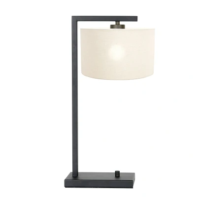 Afbeelding van Steinhauer Stang tafellamp crème metaal 51 cm hoog
