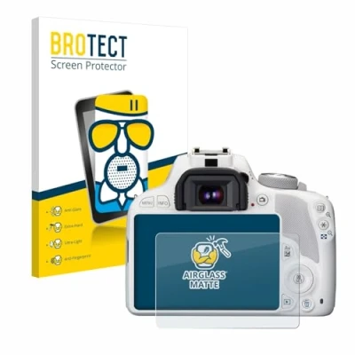 Afbeelding van BROTECT Screenprotector voor Canon EOS 100D Folie Beschermfolie Beschermglas matte