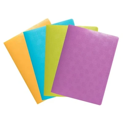 Afbeelding van Exacompta Ref. 5890E 1 Pop’N Co showmap 30 gekorrelde insteekhoezen 60 zichten A5 afmetingen 18 x 23cm omslag van halfhard gerecycled polypropyleen keuze uit 4 kleuren