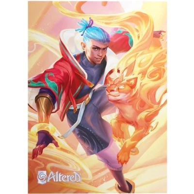 Afbeelding van Gamegenic Altered Art Sleeves: Kojo (50 stuks)