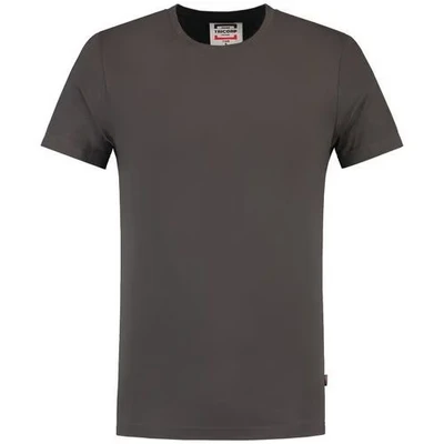 Afbeelding van Tricorp T Shirt Casual 101004 160gr Slim Fit Donkergrijs Maat 4XL