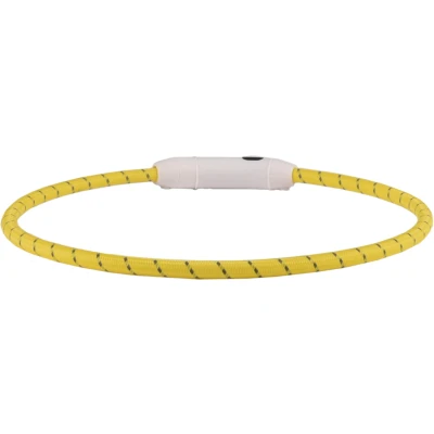 Afbeelding van Halsband Visio Light Nylon Geel