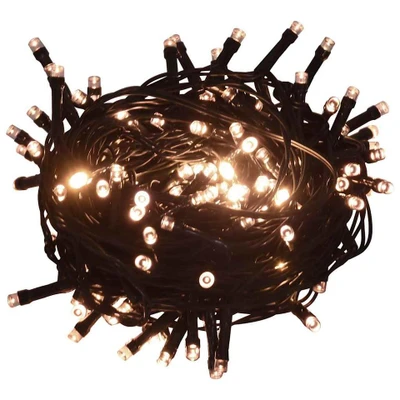 Afbeelding van Lichtsnoer met 400 LED&#039;s 8 lichteffecten 40 m warmwit