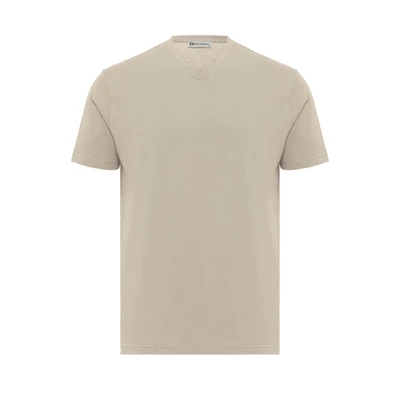 Afbeelding van dandalo Tshirt basic, Heren, Maat: Large, Stone