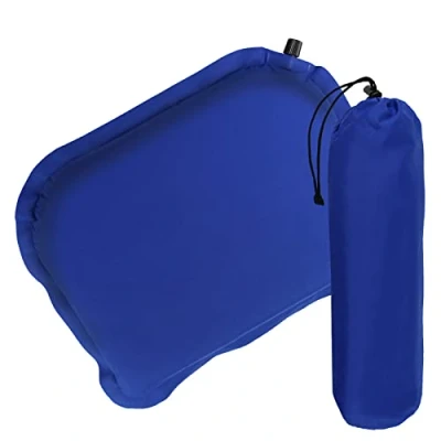 Afbeelding van Zelfopblazend campingzitkussen 40 x 30 3,8 cm Stadion thermisch kussen Isolerend buitenzitkussen Ultralicht