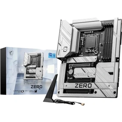 Afbeelding van MSI Z790 PROJECT ZERO moederbord Intel LGA 1700 ATX