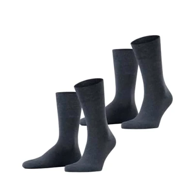Afbeelding van Esprit Basic EASY 2PACK UNI Sokken, Heren, Maat: 39 42, Navy mel. (6127)