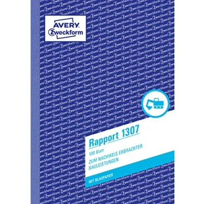 Afbeelding van Avery 1307 White Cardboard A5 148 x 210 mm 100 pages