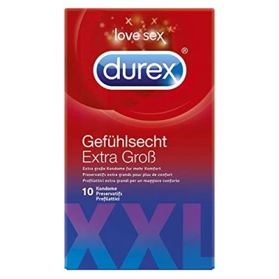 Afbeelding van Durex condooms. extra groot 20 Stuk