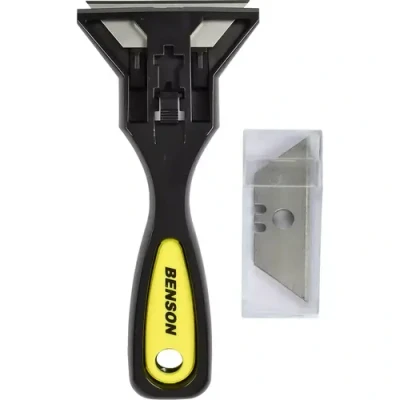 Afbeelding van Glasschraper + 10 reservemessen