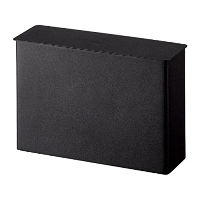 Afbeelding van Yamazaki 3817 P Home Keuken Opslag Houder Container. Staal Koffiefilterkast, Zwart