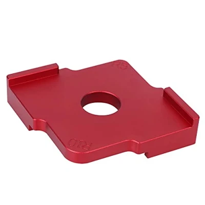 Afbeelding van Radius Hoeken, Aluminium Jig Freesmal, Hoek Quick Clamp R5 R10, Sjabloongereedschap voor Hand held Edge Trimmer Graveermachine