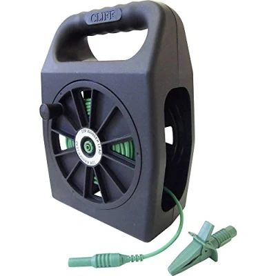 Afbeelding van Cliff CIH299430 Aardingsmeetkabel Stekker 4 mm Bus 30.00 m Groen 1 stuk(s)