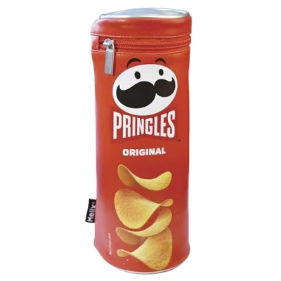 Afbeelding van Assorti Etui rond pringles helit blauw, rood of groen
