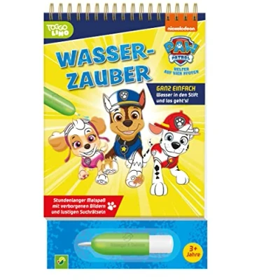 Afbeelding van PAW Patrol Wasserzauber einfach mit Wasser malen!: Malbuch Wassertankstift für Kinder ab 3 Jahren