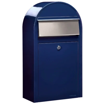 Afbeelding van Brievenbus Bobi Grande S (slim) donkerblauw