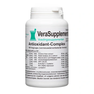 Afbeelding van VeraSupplements Antioxidant Complex Capsules 100VCP