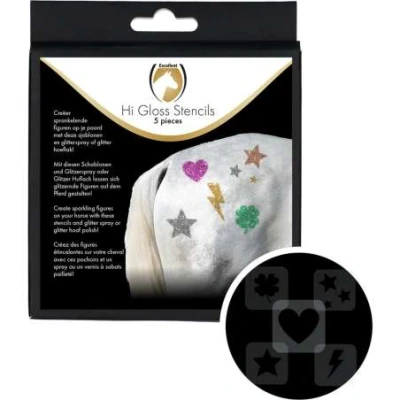 Afbeelding van Excellent Horse Hi Gloss Sjablonen 5 stuks