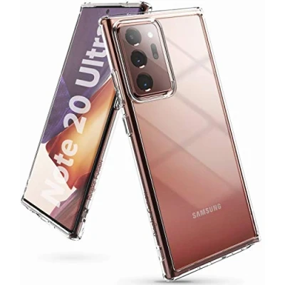 Afbeelding van Ringke Fusion Compatibel met Samsung Galaxy Note 20 Ultra Case, Transparant Schokbestendig Bumper Hoesje Clear